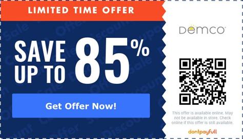 Demco promo code - 20% Off. Expired. Online Coupon. Priceline car rental coupon for 10% off. 10% Off. Expired. Save up to 10% Off with Priceline coupon codes available for December 2023. Find 32 of the latest ...